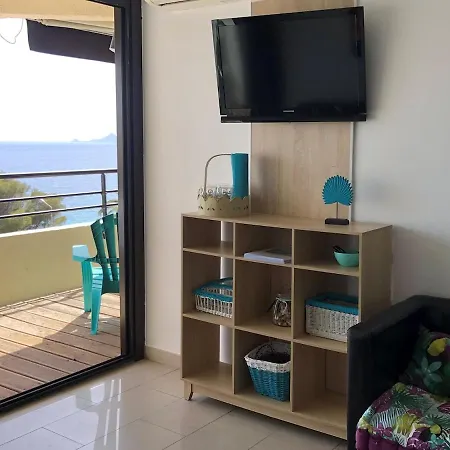 Sanguinaires - 3p - Terrasse - Piscine アパート *