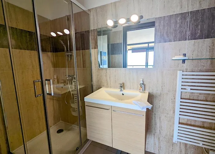 Sanguinaires - 3p - Terrasse - Piscine アパート *